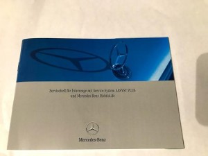 Mercedes Benz serviceheft